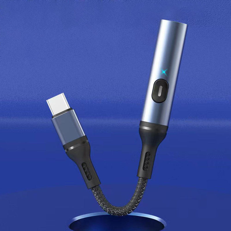 Isqueiro Elétrico Portátil USB Tipo-C – Recarregável, Sem Gás, à Prova de Vento