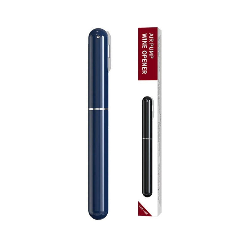 Saca-Rolhas Pneumático Portátil – Abridor de Vinho por Pressão de Ar, Sem Esforço, com Agulha de Aço Inoxidável – Design Elegante e Compacto
