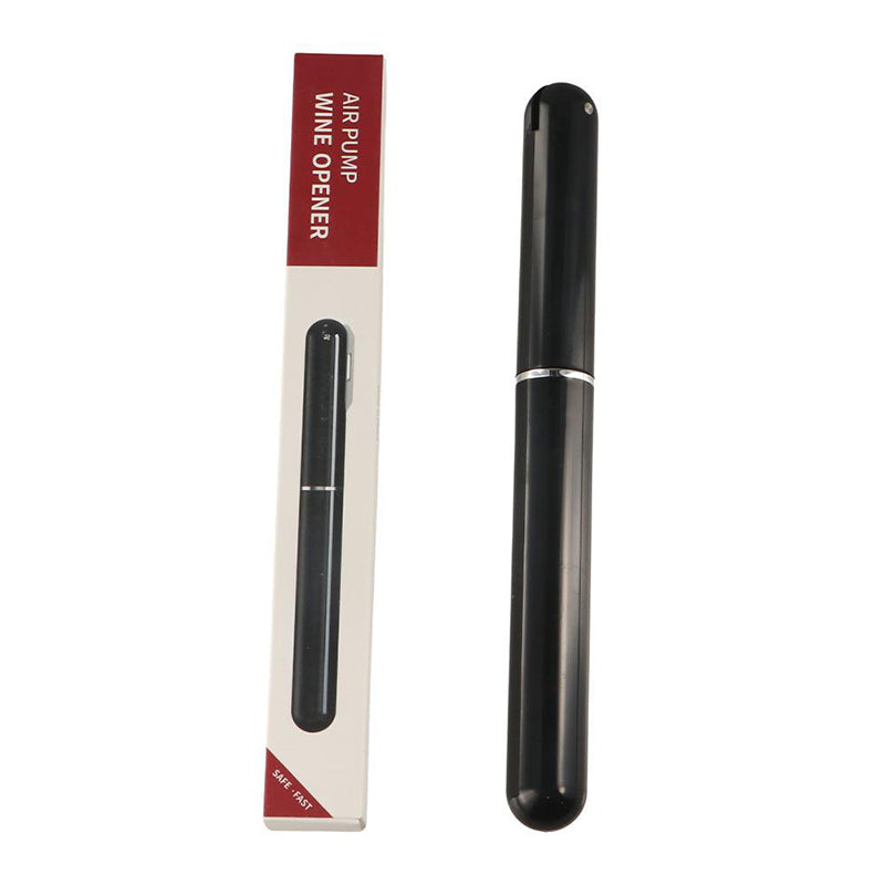 Saca-Rolhas Pneumático Portátil – Abridor de Vinho por Pressão de Ar, Sem Esforço, com Agulha de Aço Inoxidável – Design Elegante e Compacto