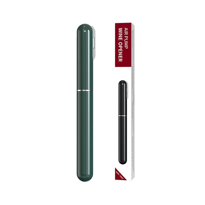 Saca-Rolhas Pneumático Portátil – Abridor de Vinho por Pressão de Ar, Sem Esforço, com Agulha de Aço Inoxidável – Design Elegante e Compacto