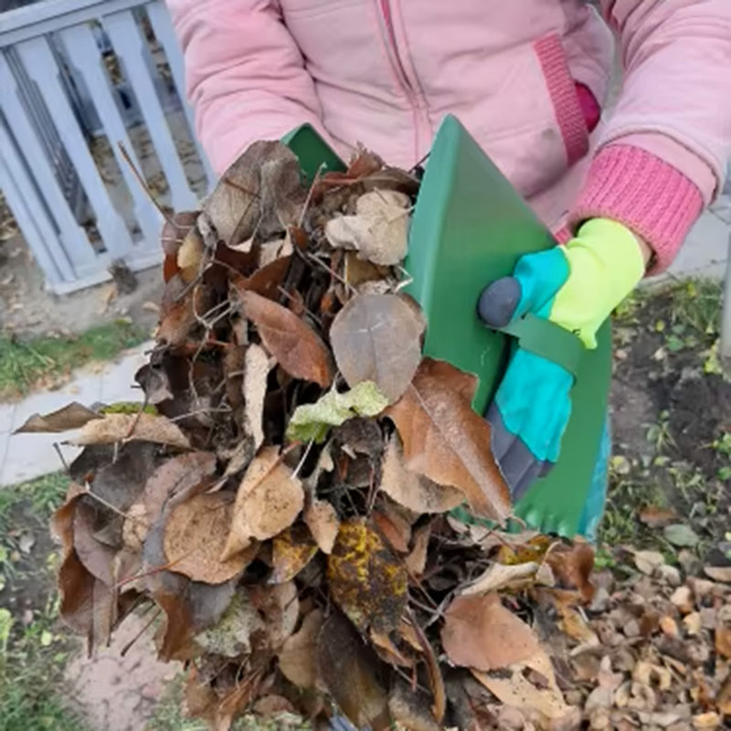 Ancinho de Mão para Jardinagem – Coletor de Folhas e Grama, Leve e Resistente