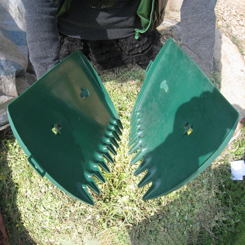 Ancinho de Mão para Jardinagem – Coletor de Folhas e Grama, Leve e Resistente
