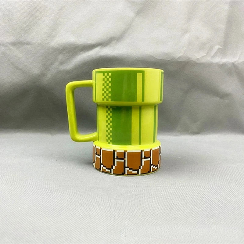 Caneca Geek Super Mario Bros – Presente Criativo em Cerâmica 450ml