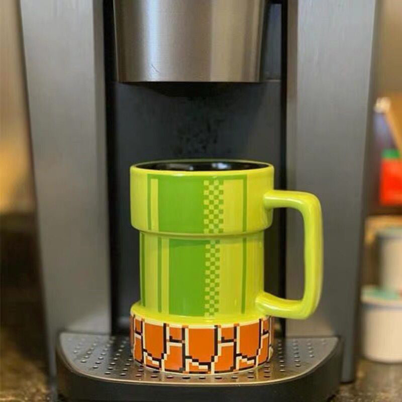 Caneca Geek Super Mario Bros – Presente Criativo em Cerâmica 450ml