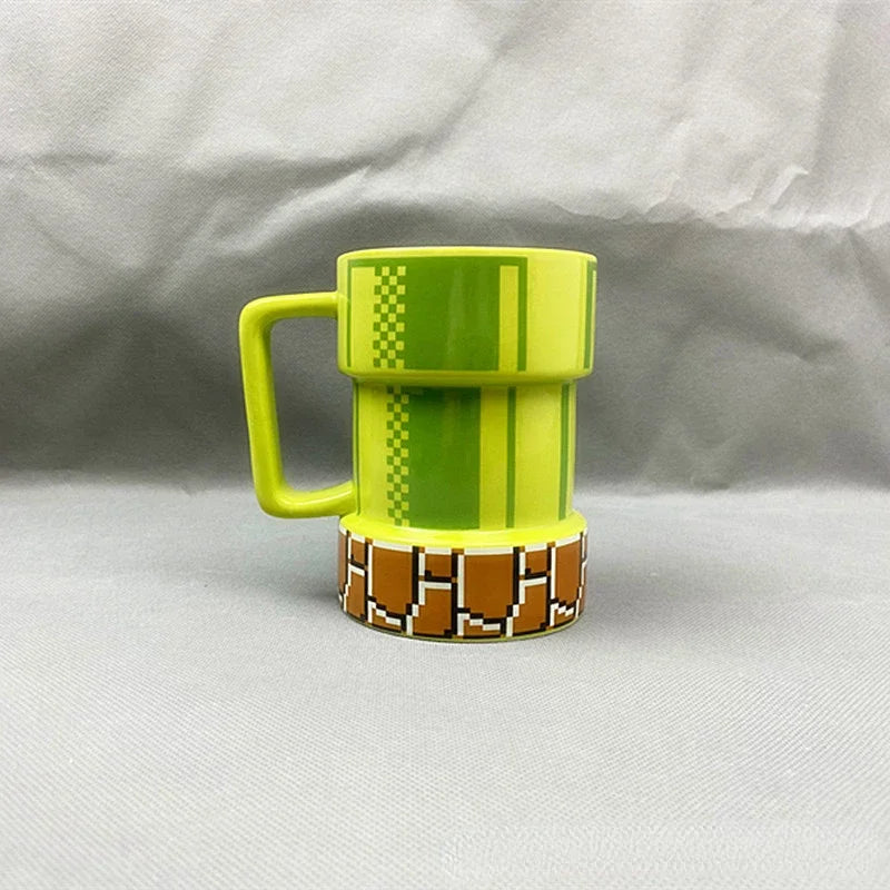 Caneca Geek Super Mario Bros – Presente Criativo em Cerâmica 450ml