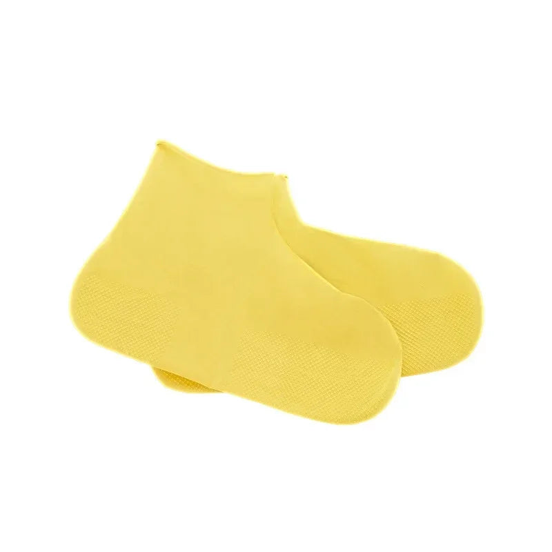 Capa de Sapato Impermeável Antiderrapante em Silicone – Protetor Reutilizável para Chuva e Lama