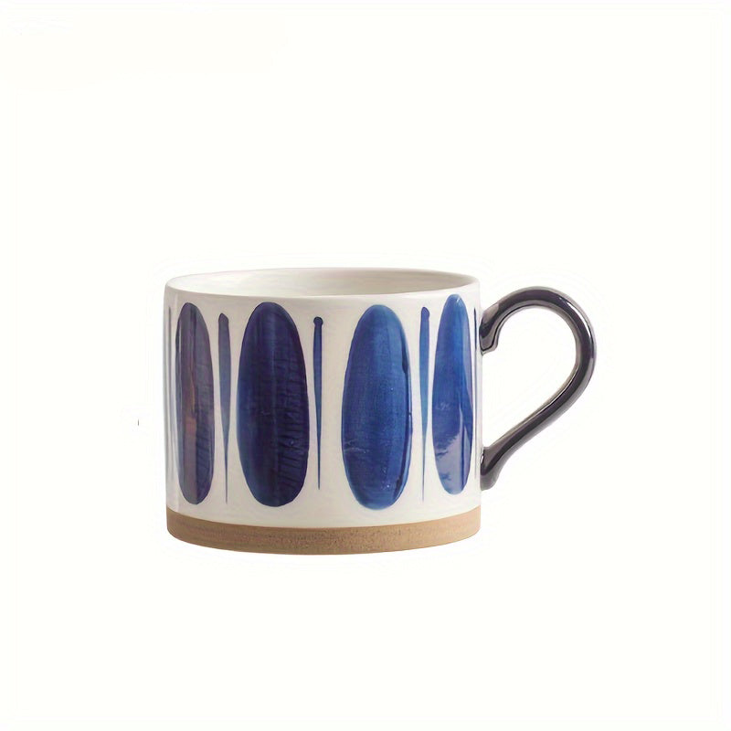 Caneca de Cerâmica 400 ml – Conjunto com 4 Estampas Variadas – Alta Qualidade, Ideal Presente e Decoração