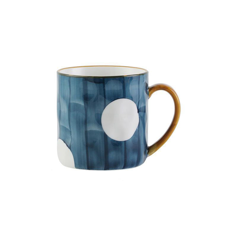 Caneca de Cerâmica 300ml com Tampa e Colher – 4 Estampas Exclusivas