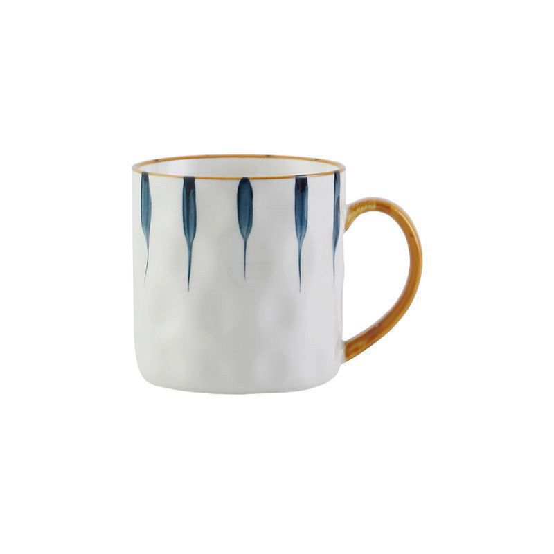 Caneca de Cerâmica 300ml com Tampa e Colher – 4 Estampas Exclusivas