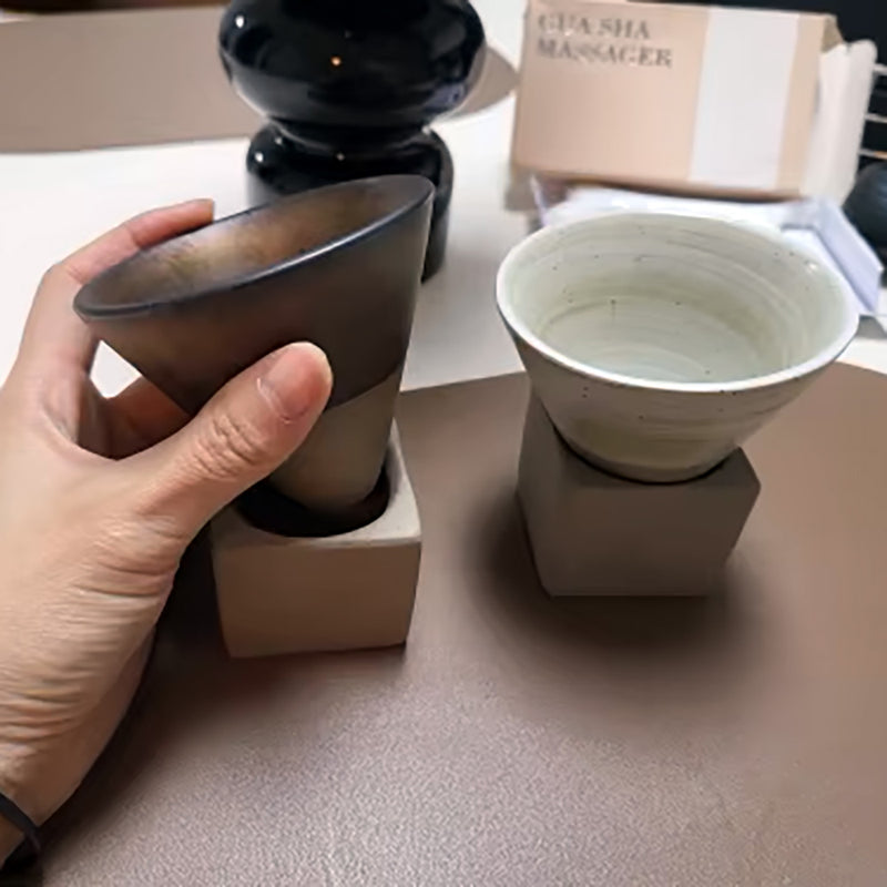 Copo Japonês de Cerâmica 100ml–200ml - Estilo Tradicional