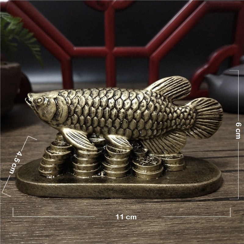 Escultura Peixe da Fortuna – Sorte e Prosperidade na Decoração