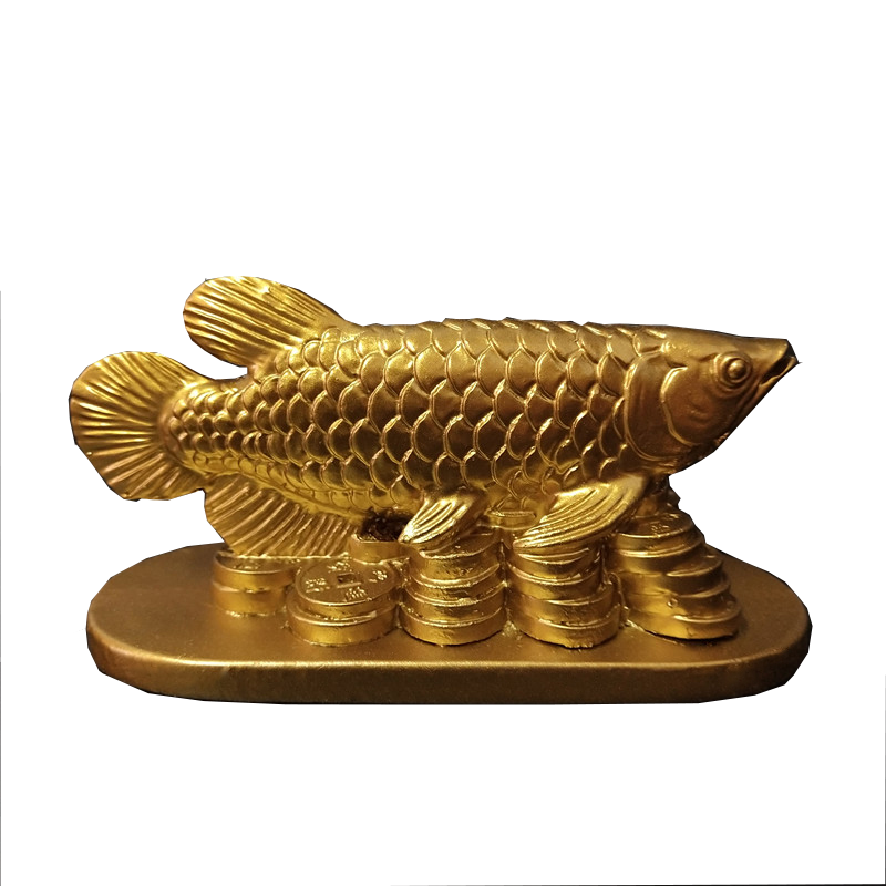 Escultura Peixe da Fortuna – Sorte e Prosperidade na Decoração