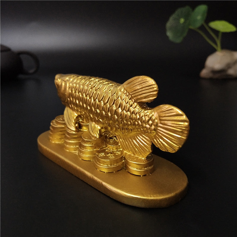 Escultura Peixe da Fortuna – Sorte e Prosperidade na Decoração