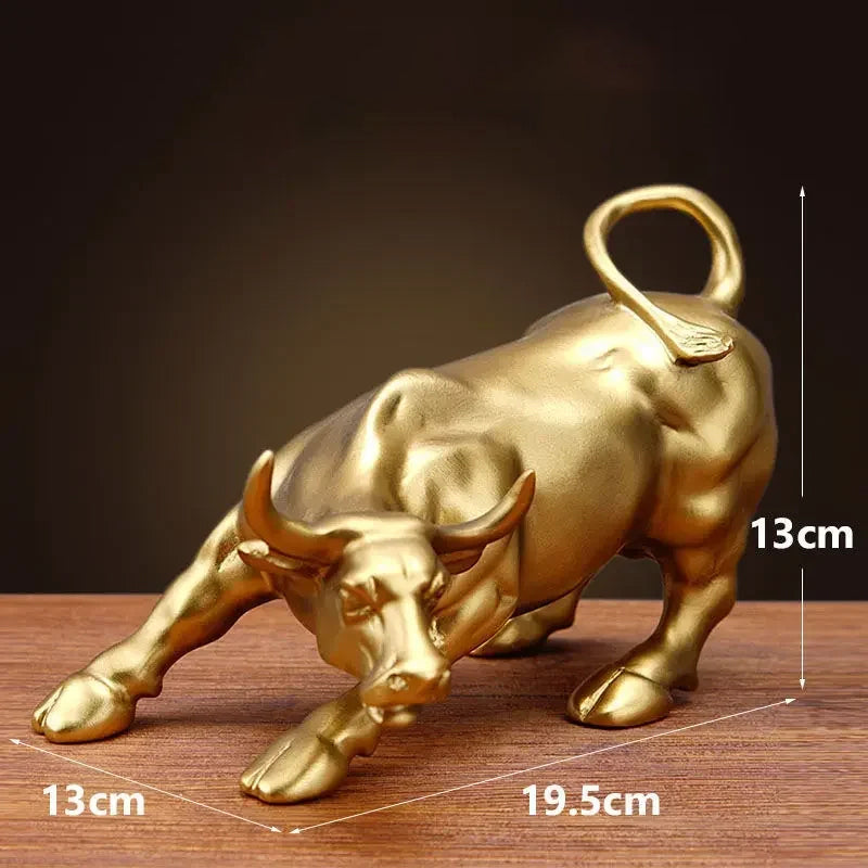 Escultura Touro de Wall Street – Poder, Sucesso e Estilo no Seu Espaço