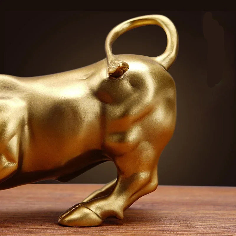 Escultura Touro de Wall Street – Poder, Sucesso e Estilo no Seu Espaço