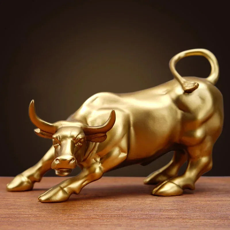 Escultura Touro de Wall Street – Poder, Sucesso e Estilo no Seu Espaço