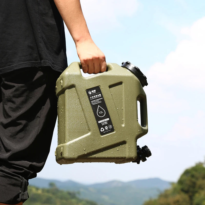 Galão de Água Portátil 12 Litros – Ideal para Passeios, Praia, Camping e Eventos