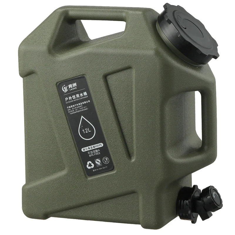 Galão de Água Portátil 12 Litros – Ideal para Passeios, Praia, Camping e Eventos