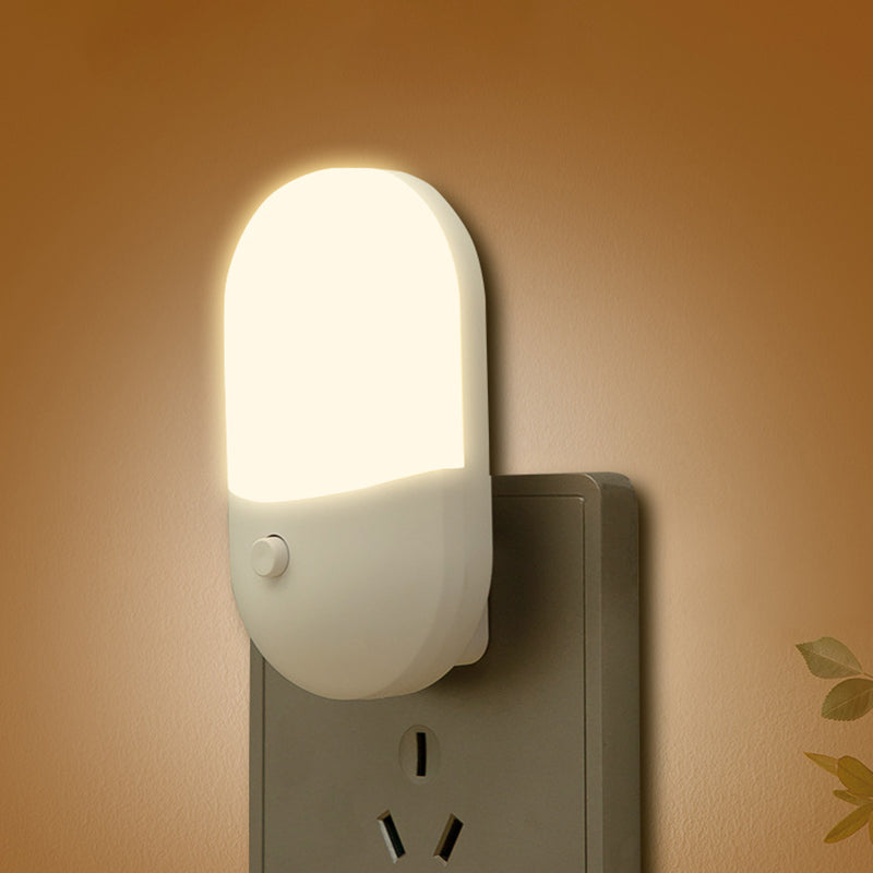 Lâmpada LED de Tomada Bivolt com Luz Quente e Fria – Econômica, Sem Pilhas, Ideal para Todos os Ambientes