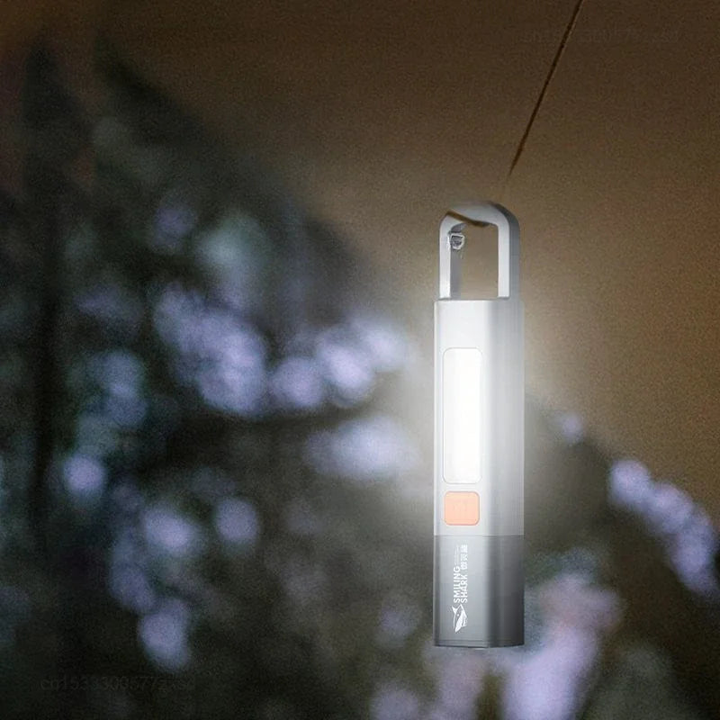 Lanterna Ultra Light Recarregável LED Alta Potência Portátil