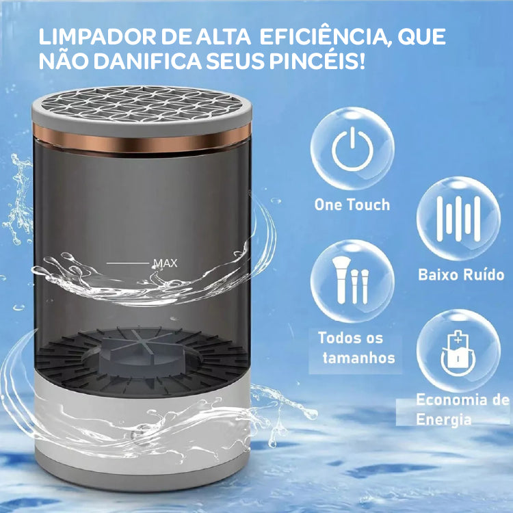 Limpador Elétrico de Pincéis com Carregamento USB