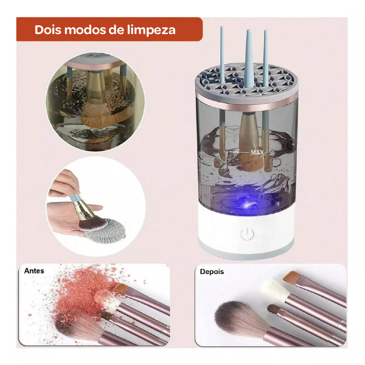 Limpador Elétrico de Pincéis com Carregamento USB