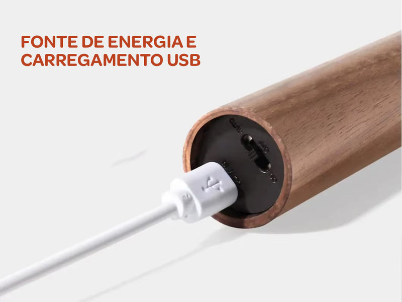 Luminária LED Magnética com Sensor de Movimento – Recarregável, Sem Fio, Ideal para Armário, Corredor e Escadas