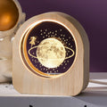 Luminária Decorativa LED com Temas Variados - Luz Aconchegante para Presentes e Decoração de Ambientes
