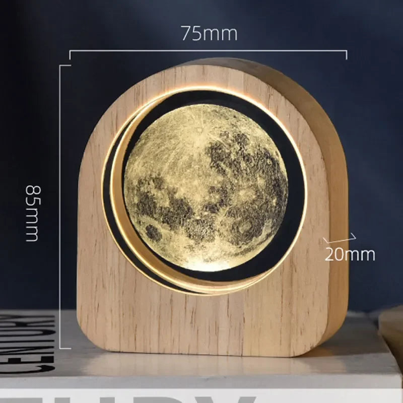 Luminária Decorativa LED com Temas Variados - Luz Aconchegante para Presentes e Decoração de Ambientes