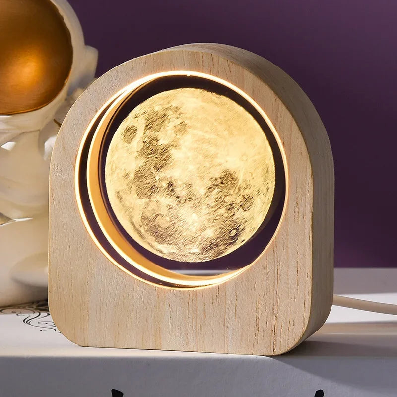 Luminária Decorativa LED com Temas Variados - Luz Aconchegante para Presentes e Decoração de Ambientes
