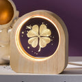 Luminária Decorativa LED com Temas Variados - Luz Aconchegante para Presentes e Decoração de Ambientes