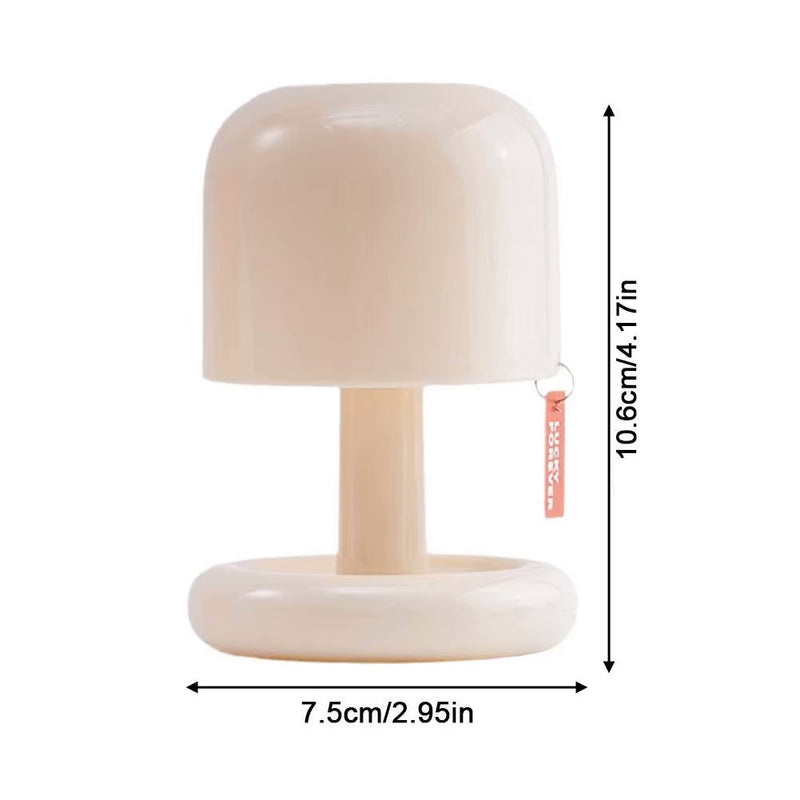 Luminária de Mesa Minimalista LED – Design Moderno para Decoração e Escritório