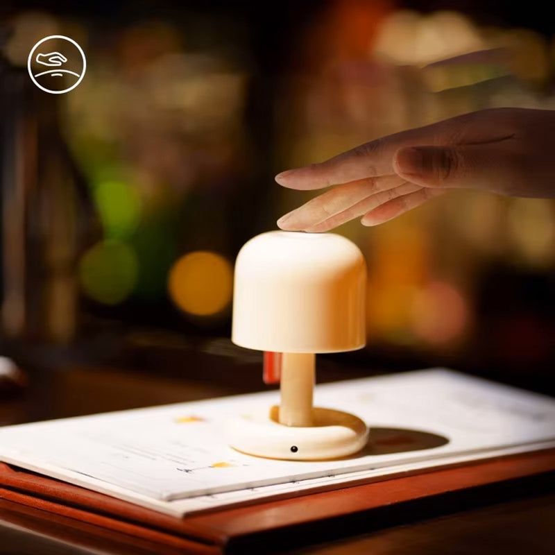 Luminária de Mesa Minimalista LED – Design Moderno para Decoração e Escritório