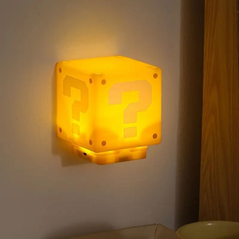 Luminária Decorativa Super Mario World - Decoração Geek para Quarto e Escritório