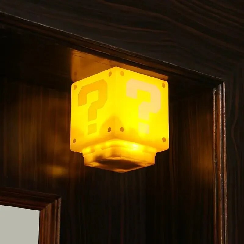 Luminária Decorativa Super Mario World - Decoração Geek para Quarto e Escritório