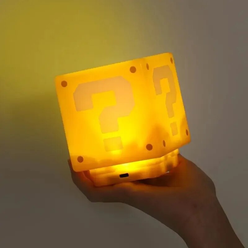 Luminária Decorativa Super Mario World - Decoração Geek para Quarto e Escritório