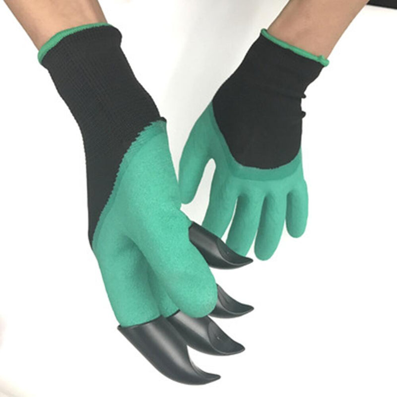 Luva de Jardinagem com Garras para Plantio e Escavação – Proteção e Conforto
