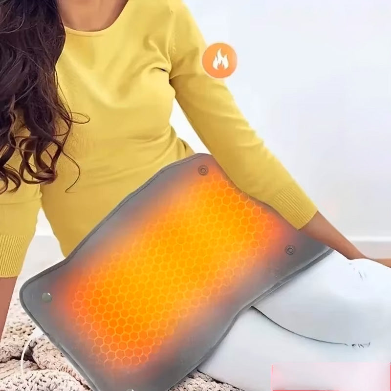 Manta Térmica Elétrica Comfy USB - Alívio de Dores Musculares e Aquecimento Corporal