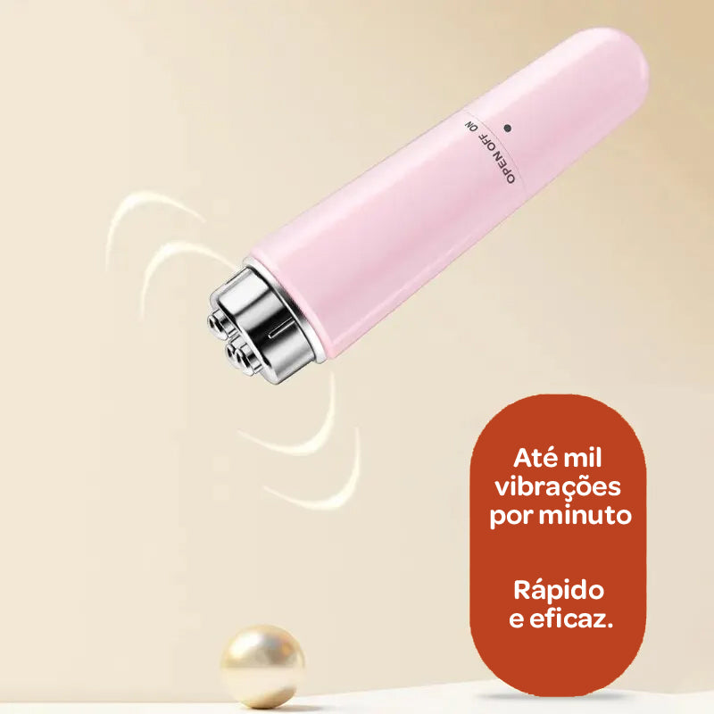 Massageador Facial Elétrico 4 em 1 – Microvibração para Olhos, Olheiras, Bolsas & Relaxamento