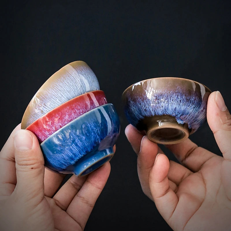 Conjunto com 4 Mini Bowls de Cerâmica Japonesa – 45ml de Charme e Versatilidade