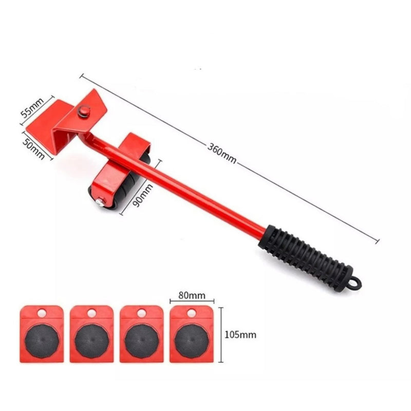 Suporte Movedor Lift Easy 150kg – Kit para Mover Móveis Pesados com Facilidade