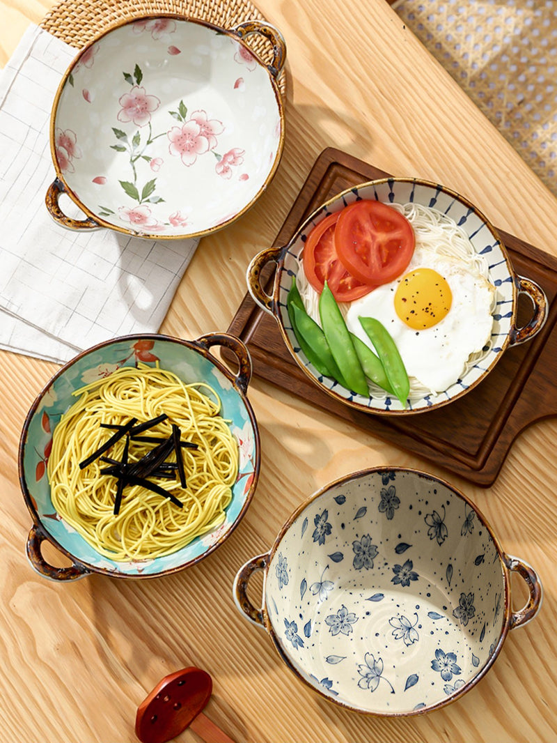 Louça de Cerâmica Estilo Japonês, Alta Temperatura, Uso Seguro – Perfeita para Casa, Restaurante, Chá, Presente