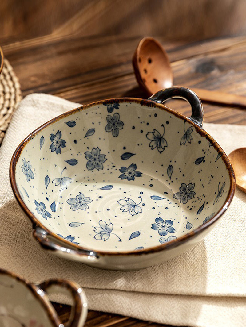Louça de Cerâmica Estilo Japonês, Alta Temperatura, Uso Seguro – Perfeita para Casa, Restaurante, Chá, Presente