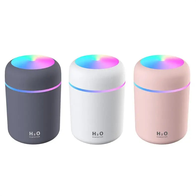 Umidificador de Ar Portátil – Compacto, Silencioso e USB