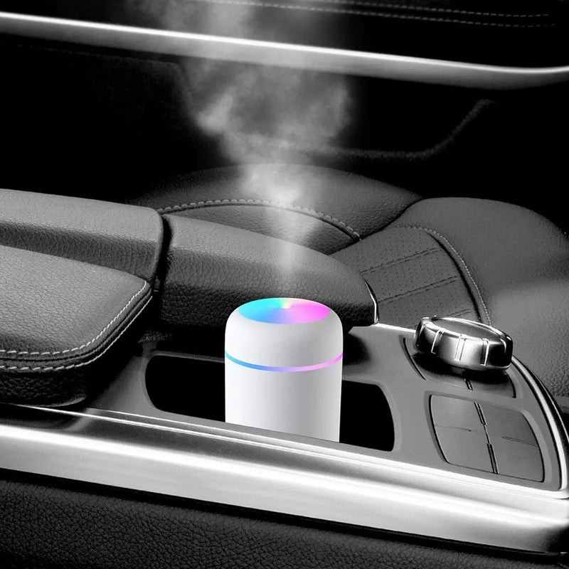 Umidificador de Ar Portátil – Compacto, Silencioso e USB