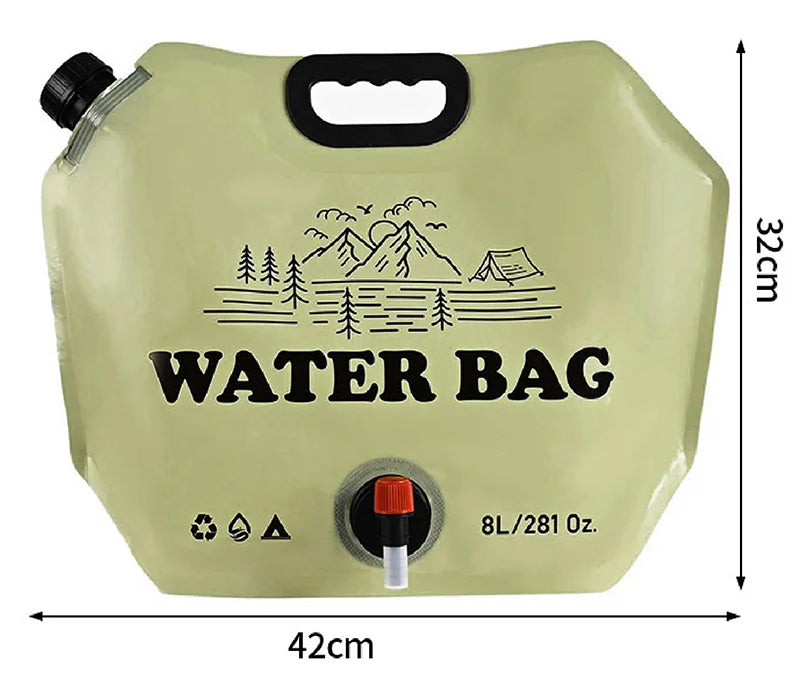 Bolsa de Hidratação 8L Water Bag – Versátil para Atividades ao Ar Livre e Festas