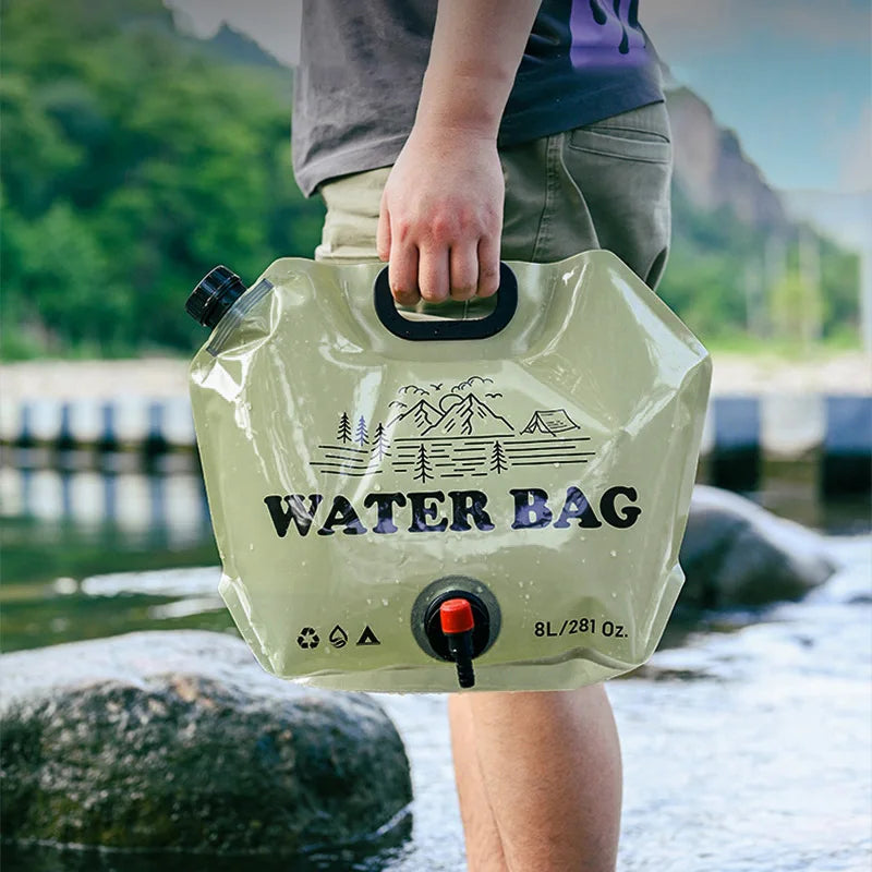 Bolsa de Hidratação 8L Water Bag – Versátil para Atividades ao Ar Livre e Festas