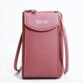 bolsa crossbody feminina versatil rosa