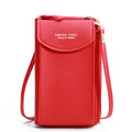 bolsa crossbody feminina versatil vermelho