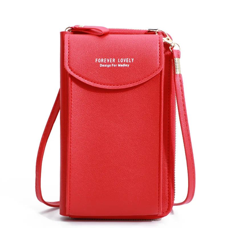 bolsa crossbody feminina versatil vermelho